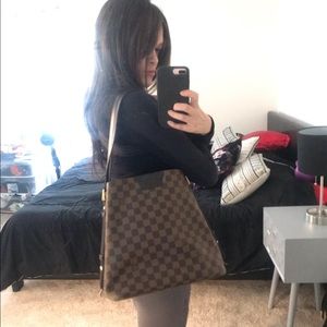 Louis Vuitton Demier Ebene 2010 Vintage Hand Bag
